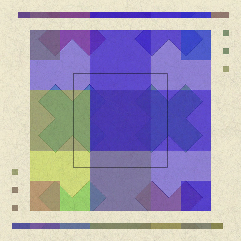 Polychromatic #166 static NFT preview