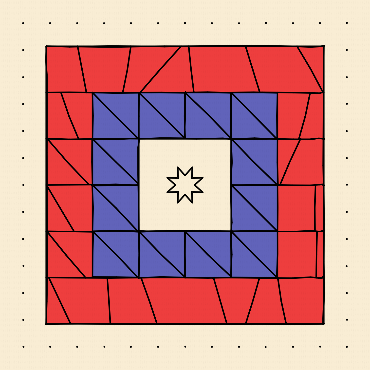 Borders Revisited #74 static NFT preview