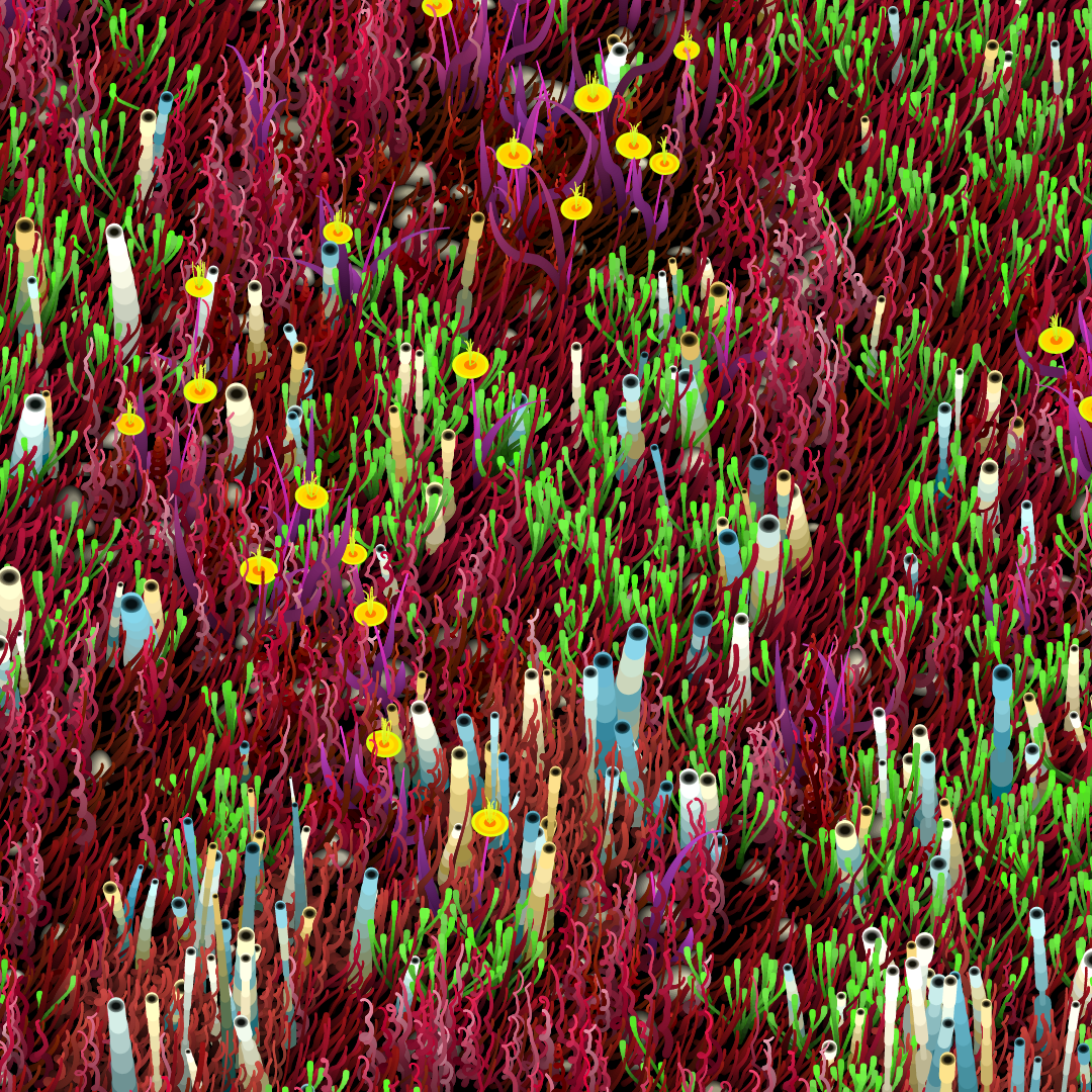 Noisy Gardens #196 static NFT preview