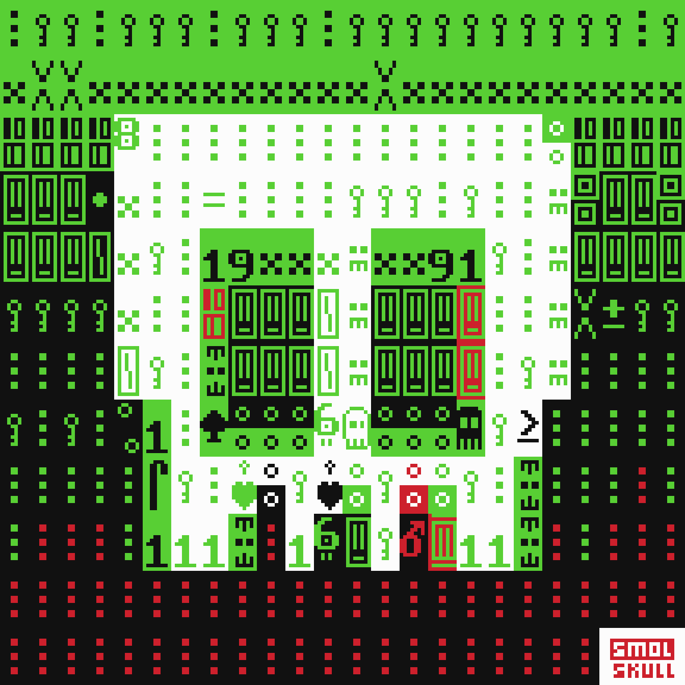 ASCII-SMOLSKULL #108 static NFT preview