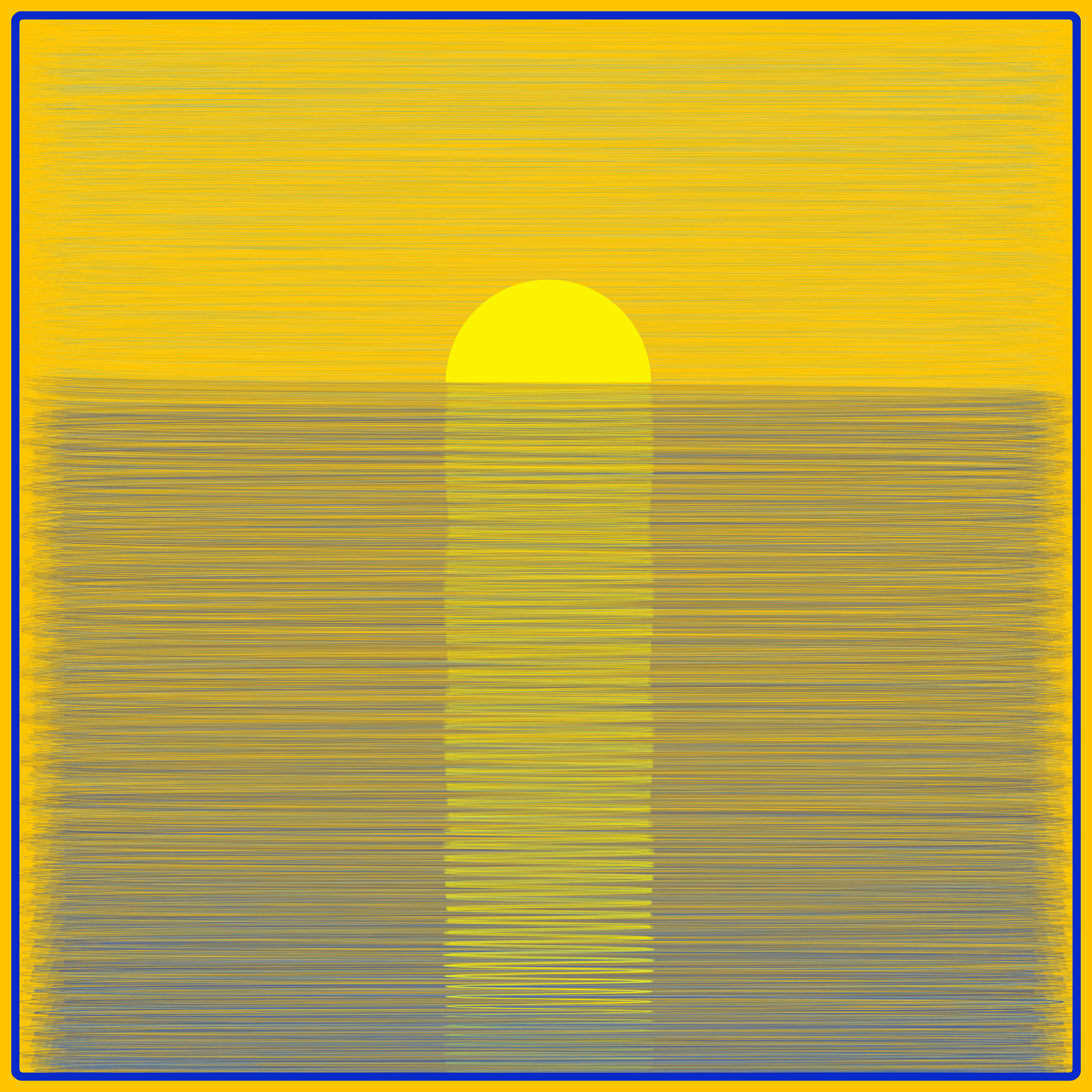 Sunset in Paradise #64 static NFT preview