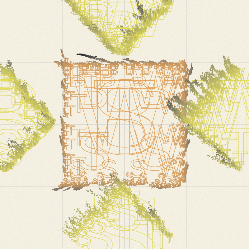 WTBS Logo with Fractals #99 static NFT preview