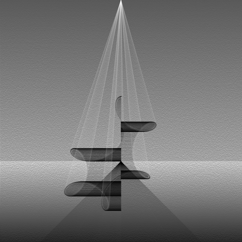 Meditating Lines #60 static NFT preview