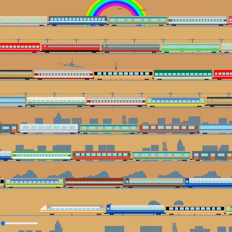 Choo Choo Train #44 static token preview