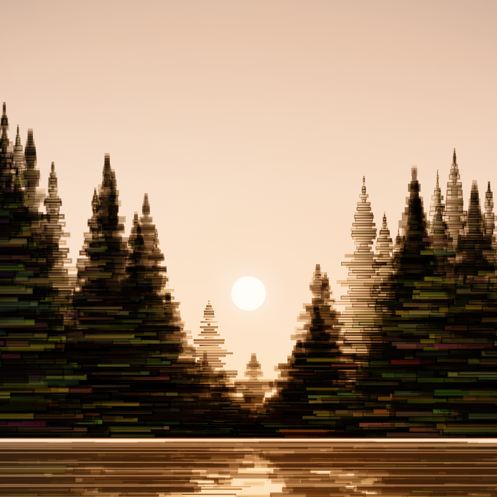trees.on.lake #80 static NFT preview