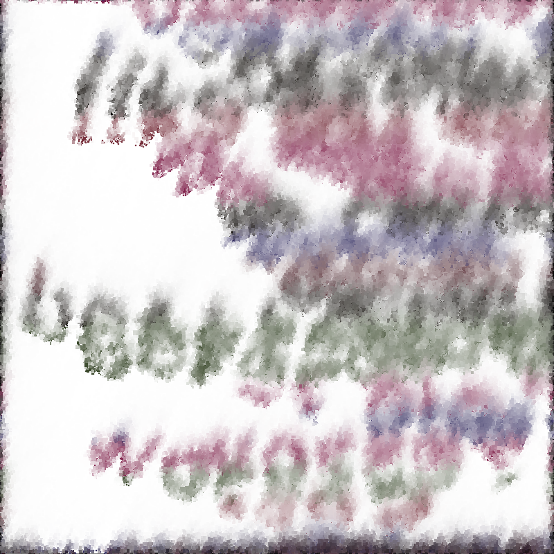 THE WORD AFTER US: An AI poetry unreading #220 static token preview