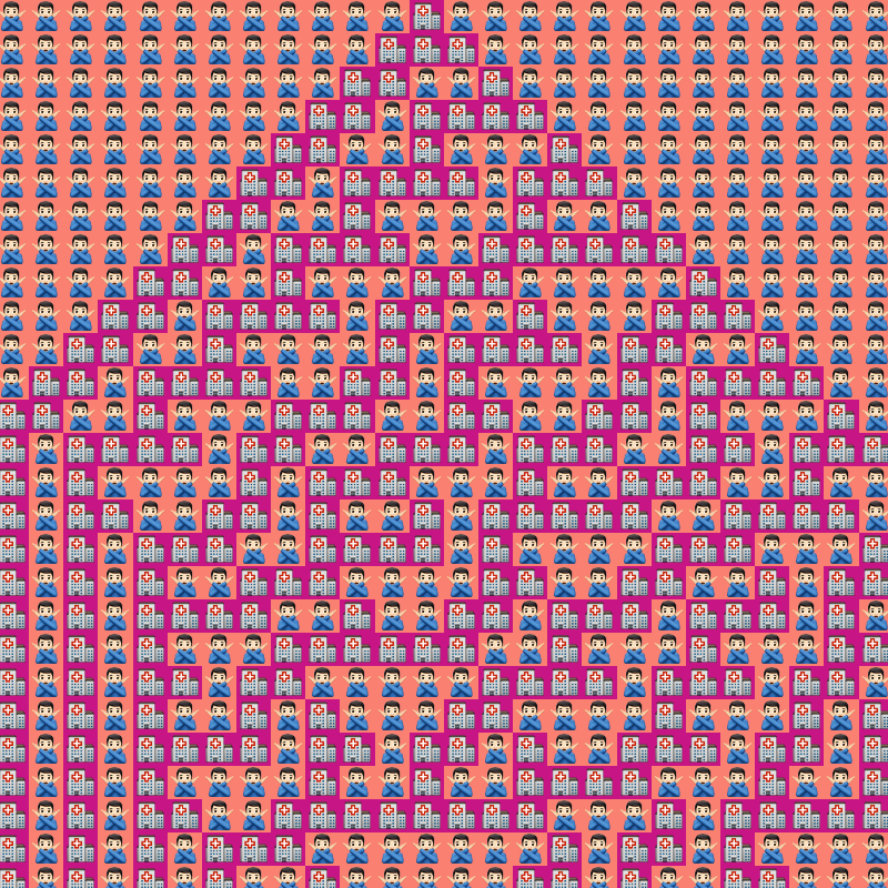Elementary Cellular Emoji Automata #512 static token preview