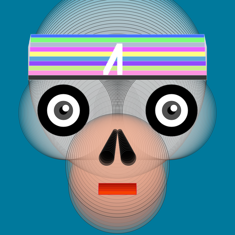 Aka's Ape #601 static NFT preview