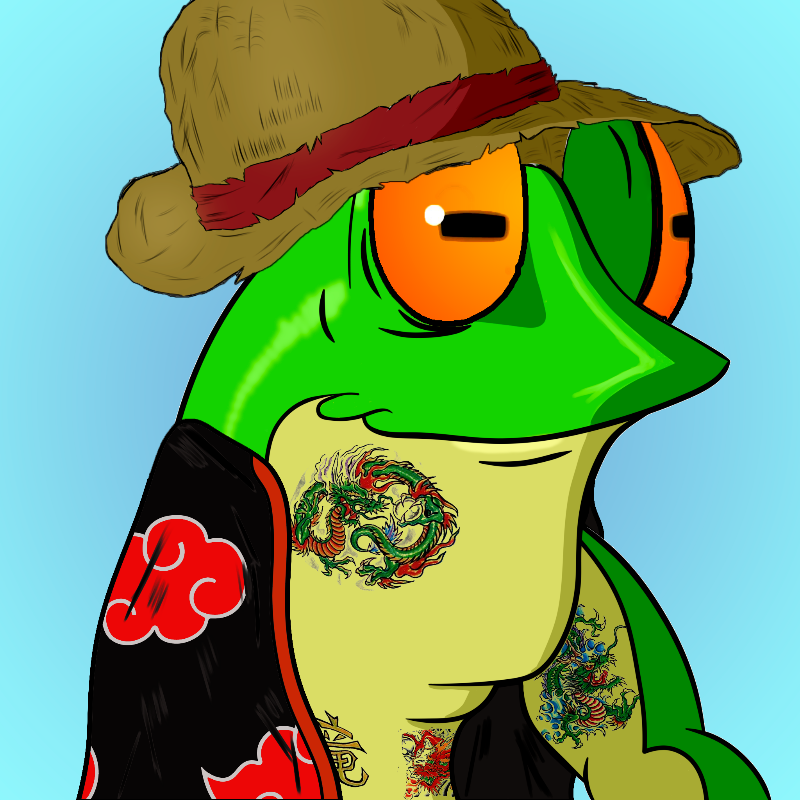 Annoying Frogs in the Anime World #11 static token preview