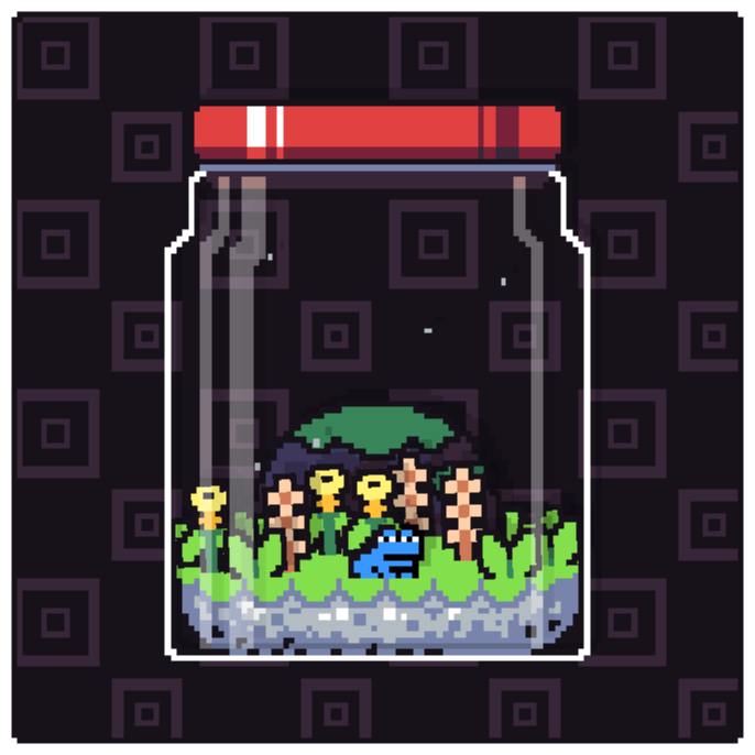 Toad Terrarium #165 static token preview