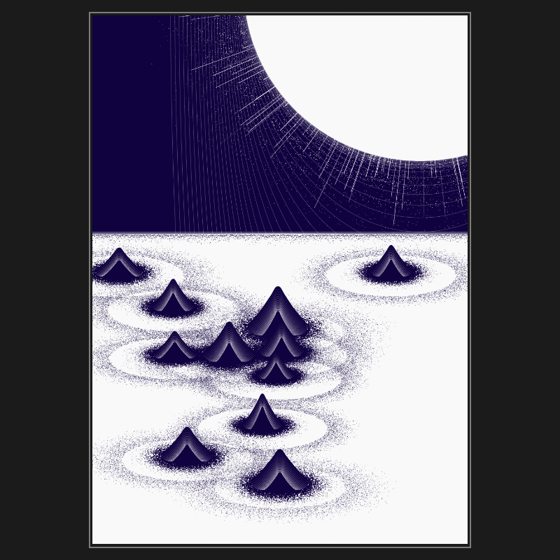 Mountain Moon #66 static NFT preview