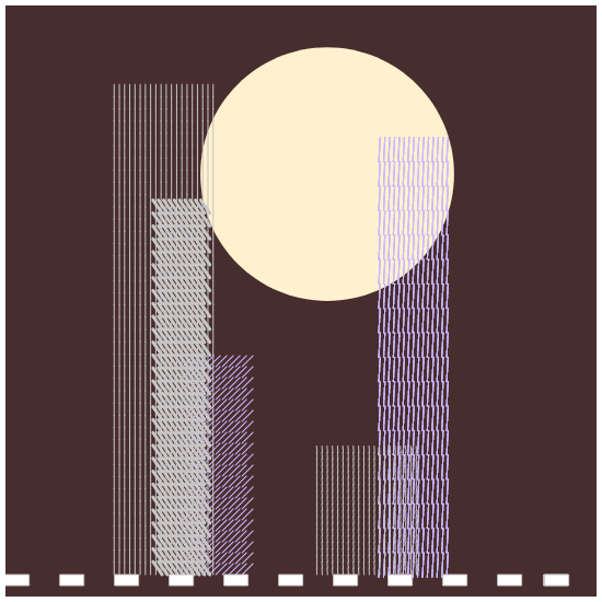 The city of abstractions #123 static token preview