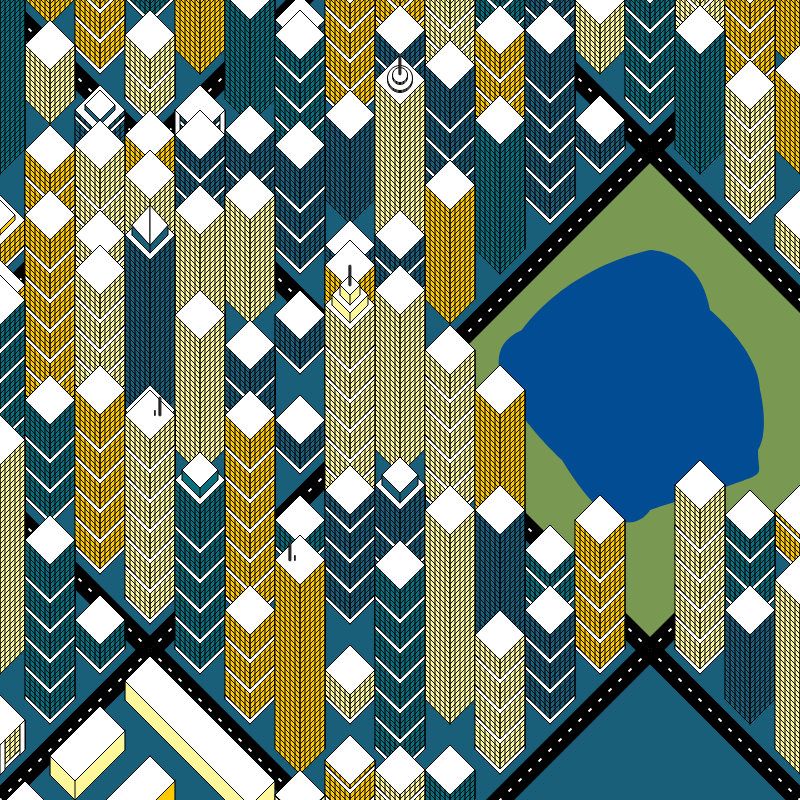 A City from Above #31 static token preview