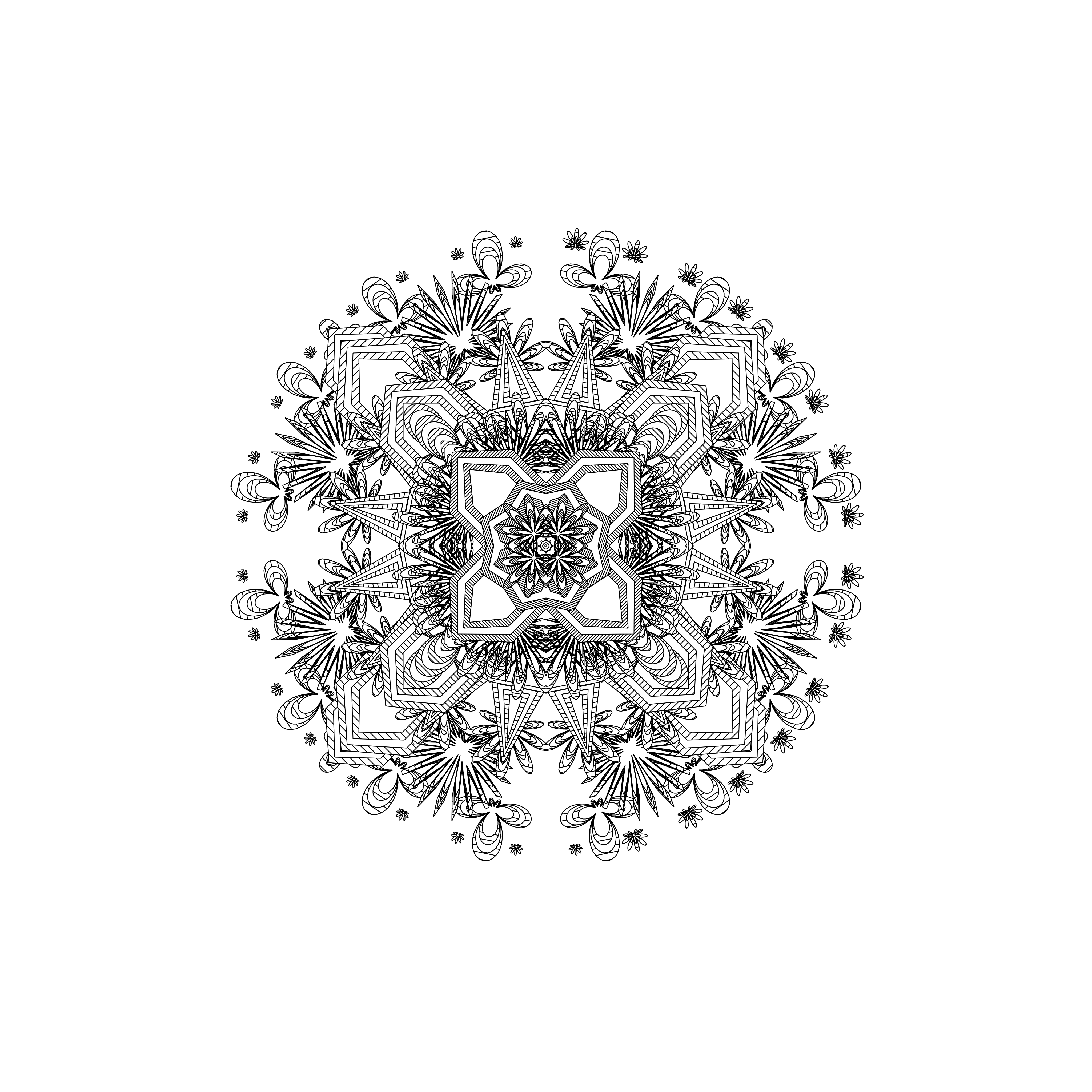 LL21 Mandala #222 static NFT preview