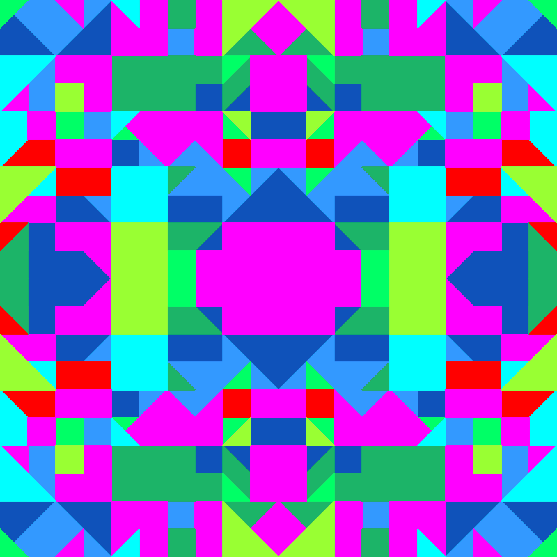 Patchwork Geometry #87 static NFT preview