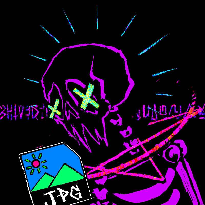XERIES'S SKELETONS #185 static NFT preview
