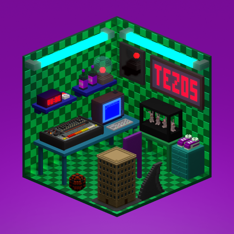 FXQUBE_S1 #185 static NFT preview