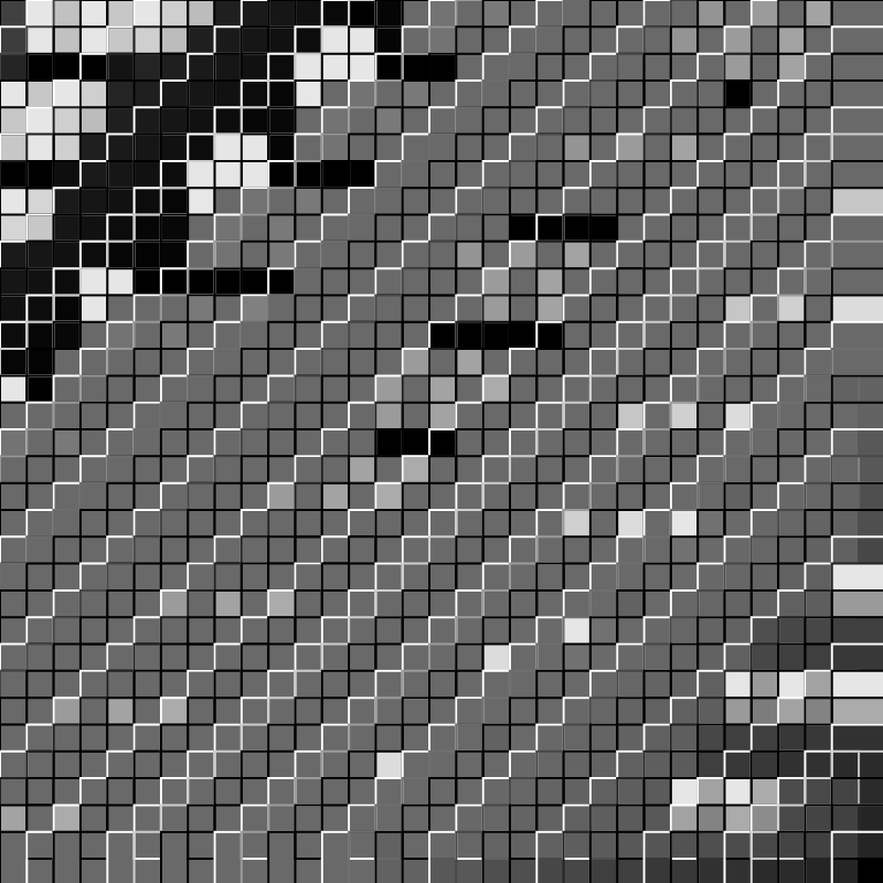 grayscale #33 static token preview