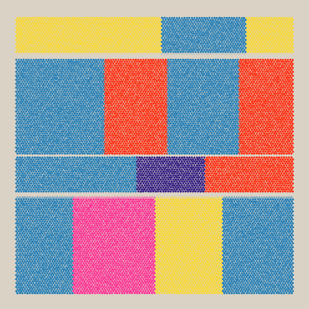Influence no.4: Linear Composition #102 static NFT preview