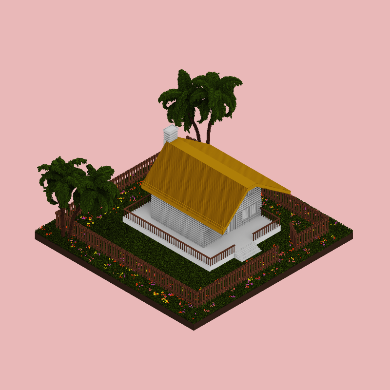 Pastel cottages #28 static token preview