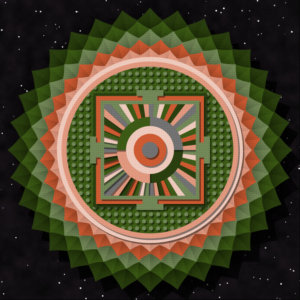 Paper Mandala #140 static token preview