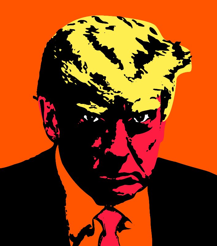 Donald Trump #350 static token preview