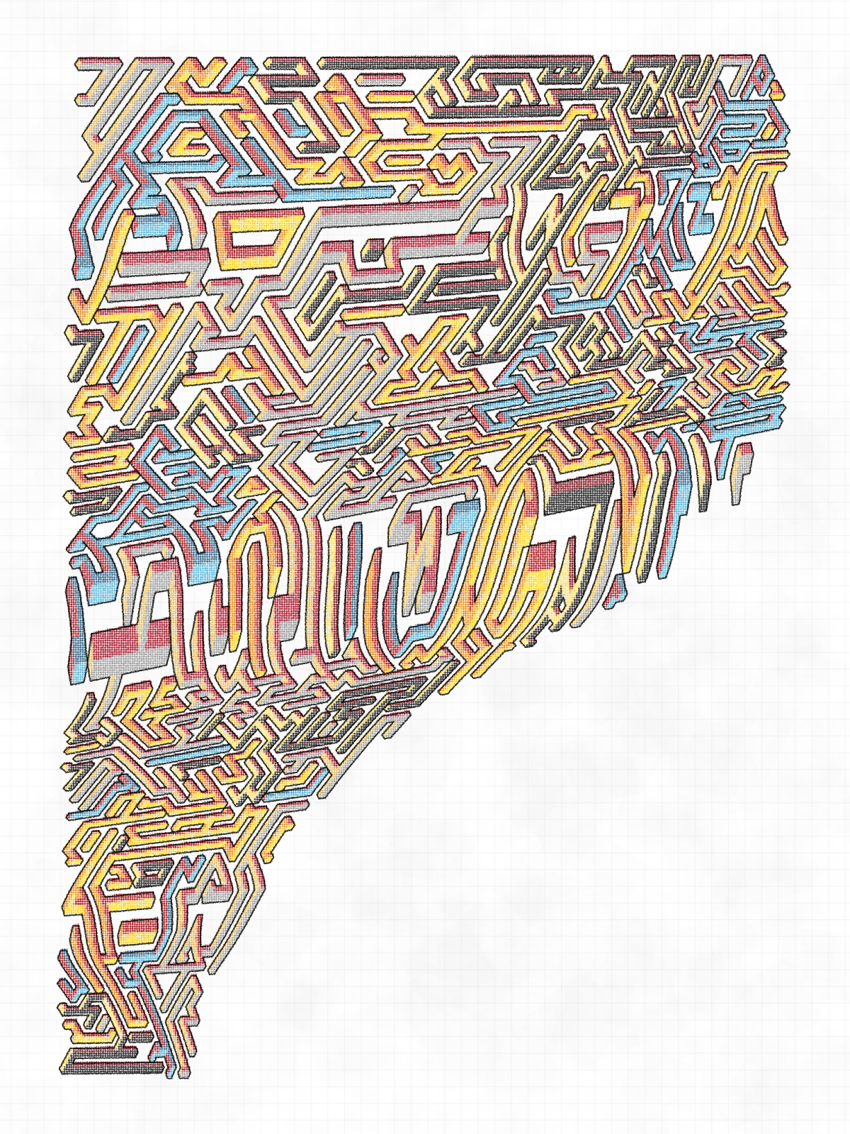 TRIANGULAR #60 static NFT preview