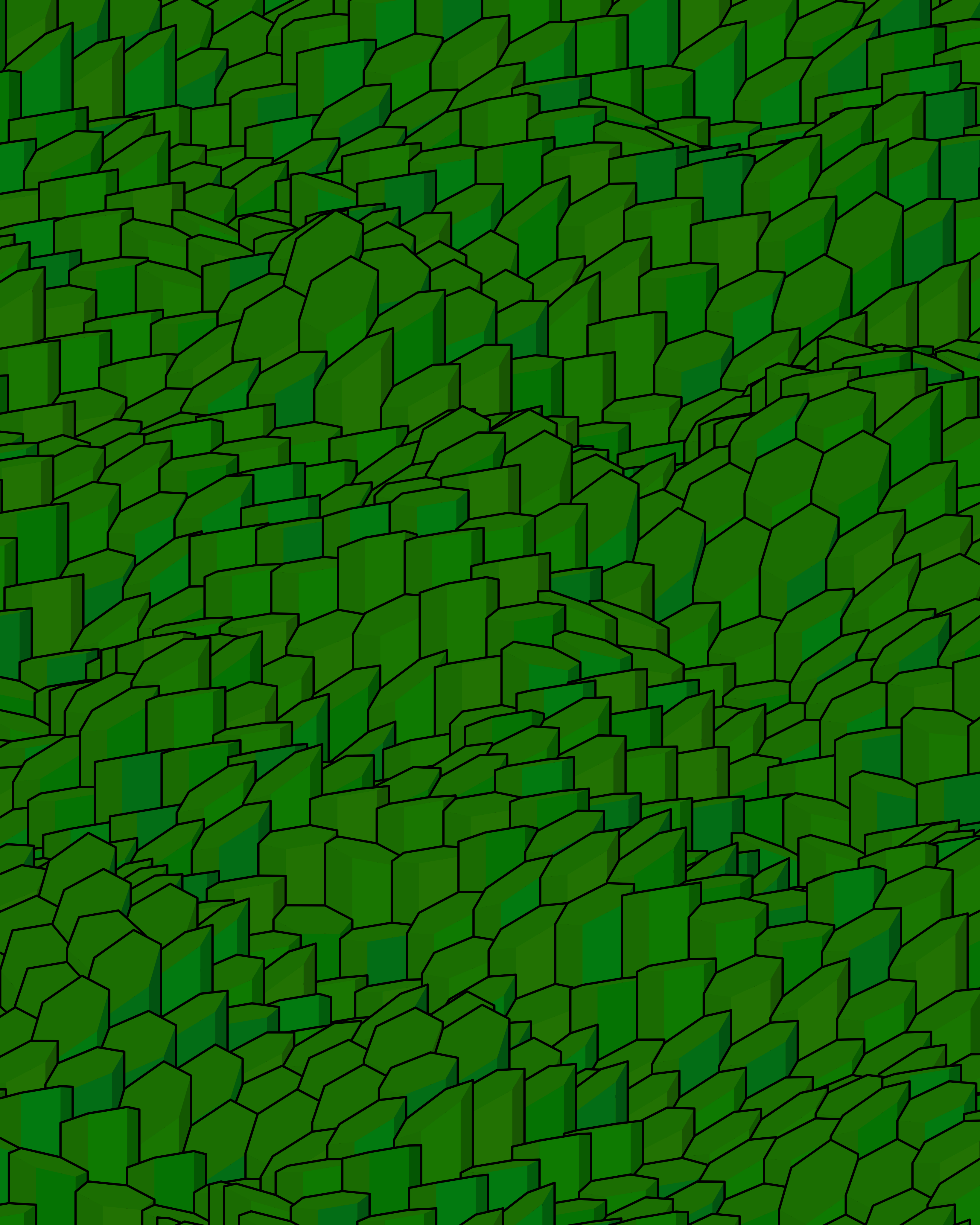 Hexagones Landscape #142 static NFT preview