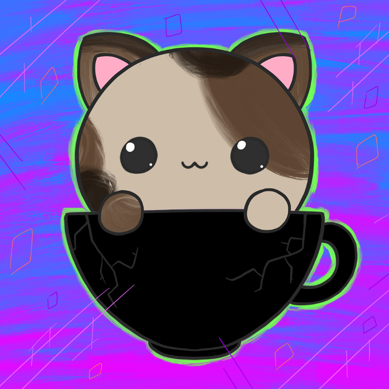 Cupkitties #88 static token preview