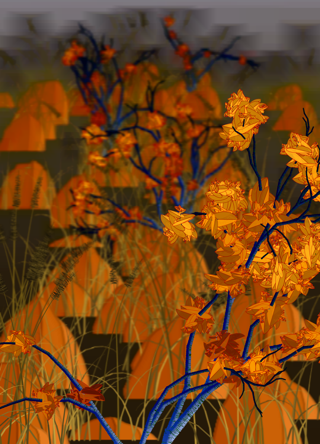 Painterly Focus #75 static NFT preview