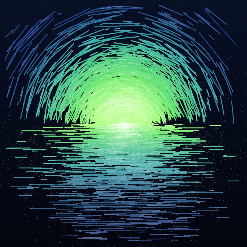 When Light Meets Water #31 static NFT preview