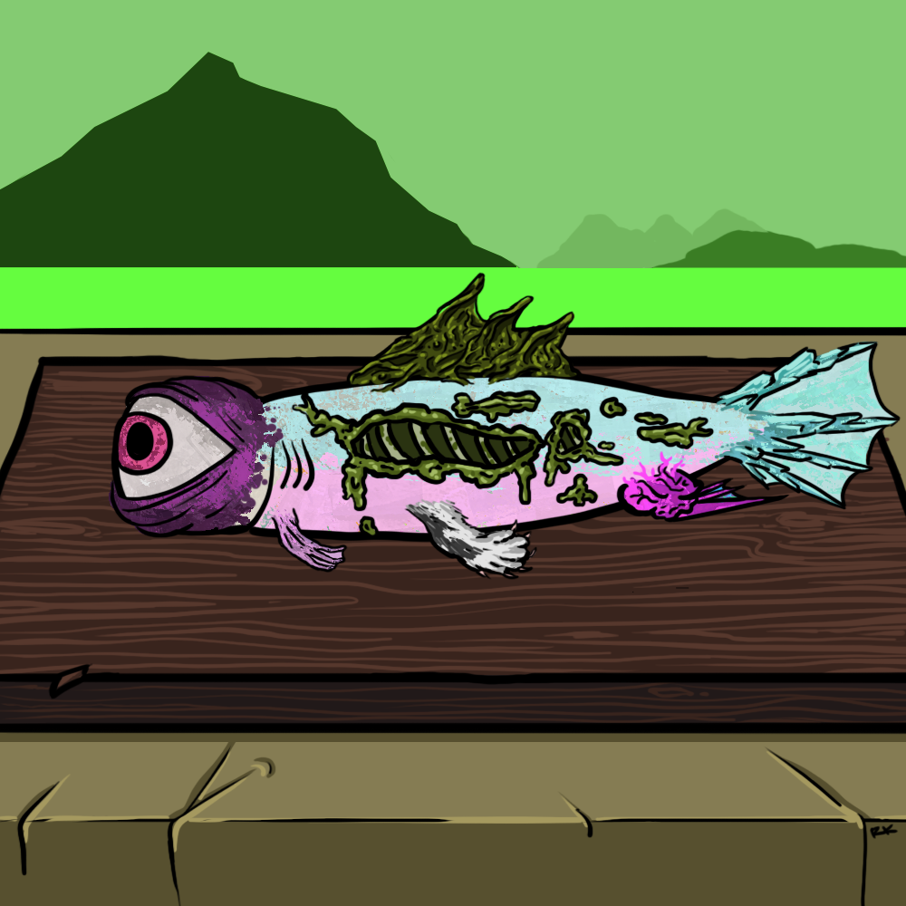 Monstrous Catch #130 static token preview