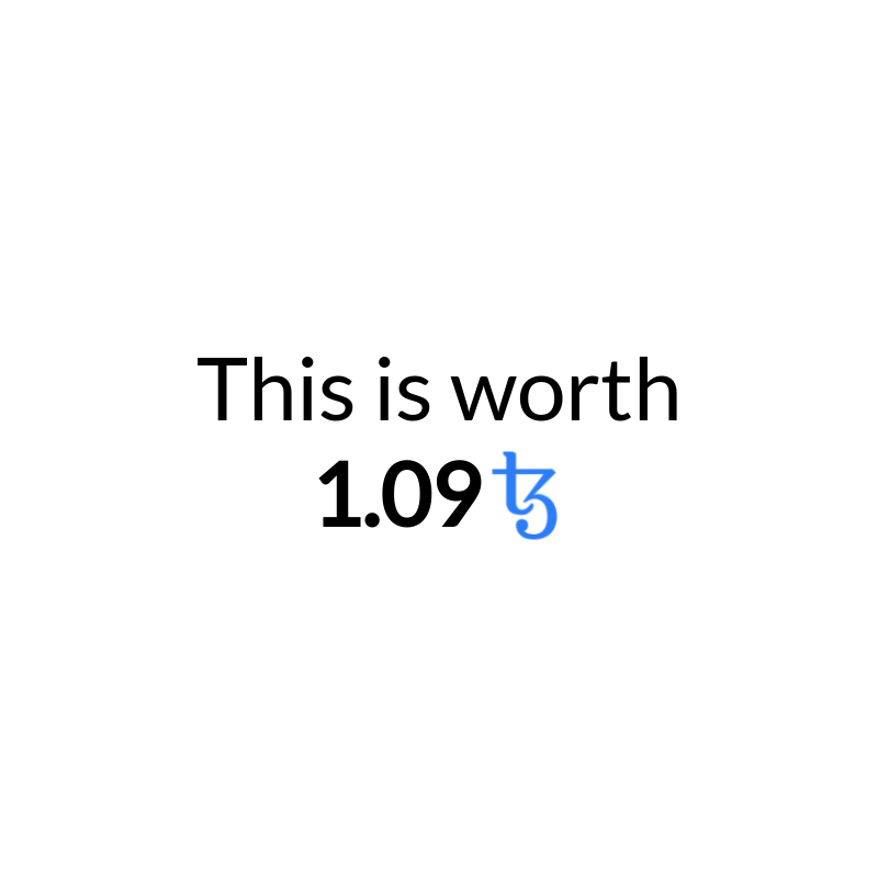 The Value Of Art #49 static token preview