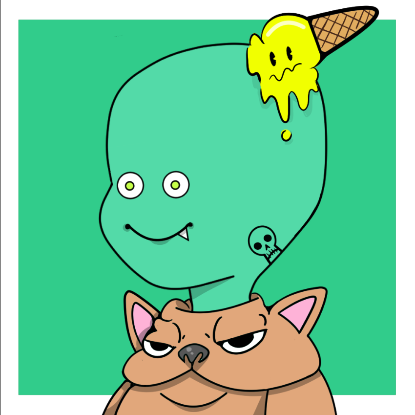 Jelly dudes #999 static NFT preview