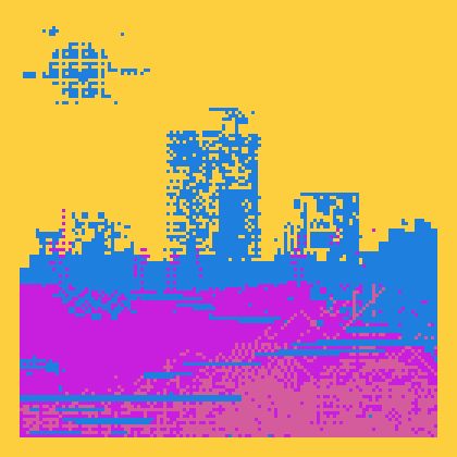 FX.LAND #136 static NFT preview