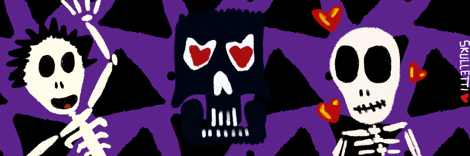 SKULLETTI TWITTER BANNER #36 static token preview