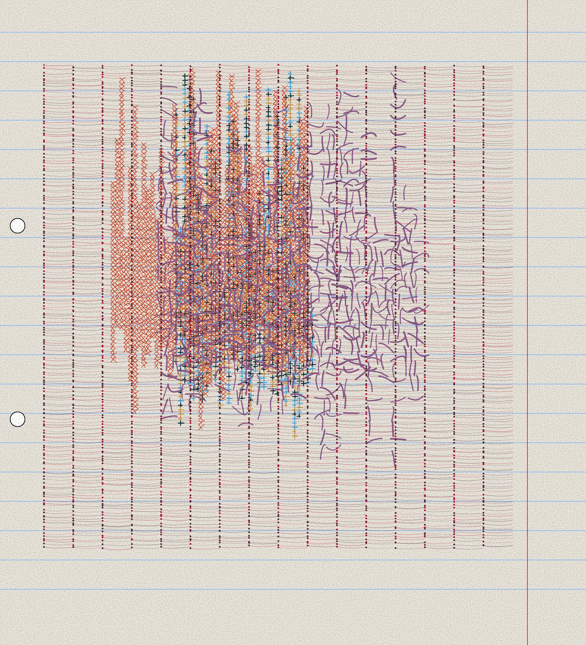 sketchbook page 3: threads #25 static token preview