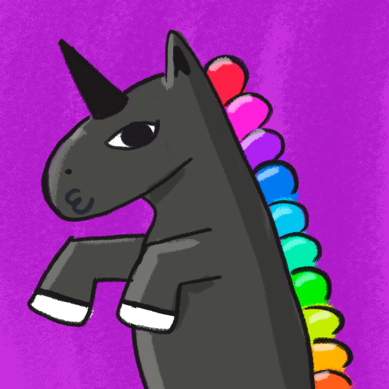 Peculiar unicornos #431 static token preview