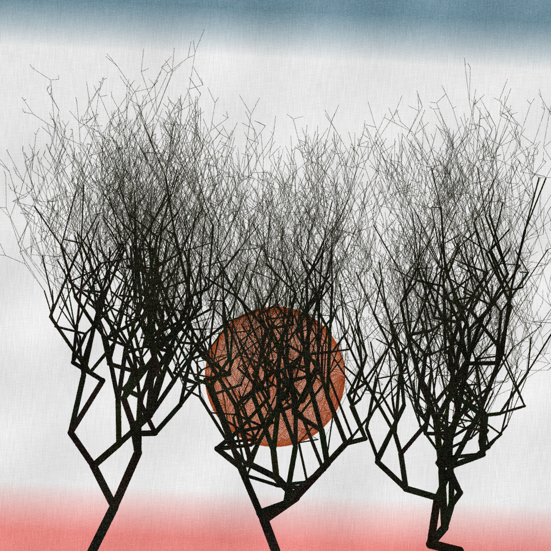 Three dead trees on earth #64 static token preview