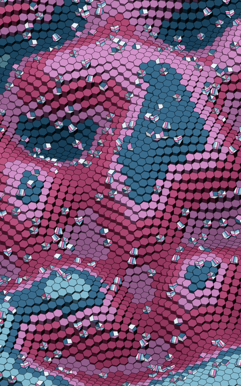 Hexscape #35 static NFT preview