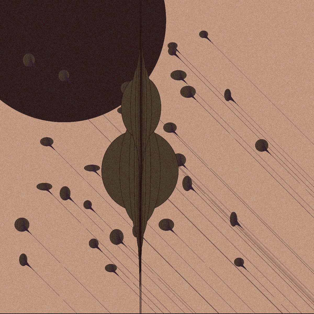 Sketches of the Departure #40 static NFT preview