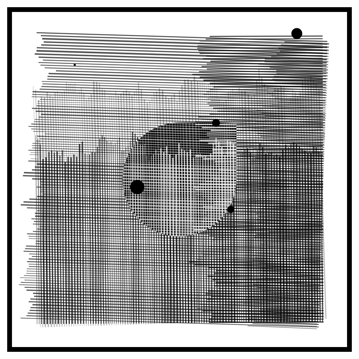 Moonlines #68 static NFT preview