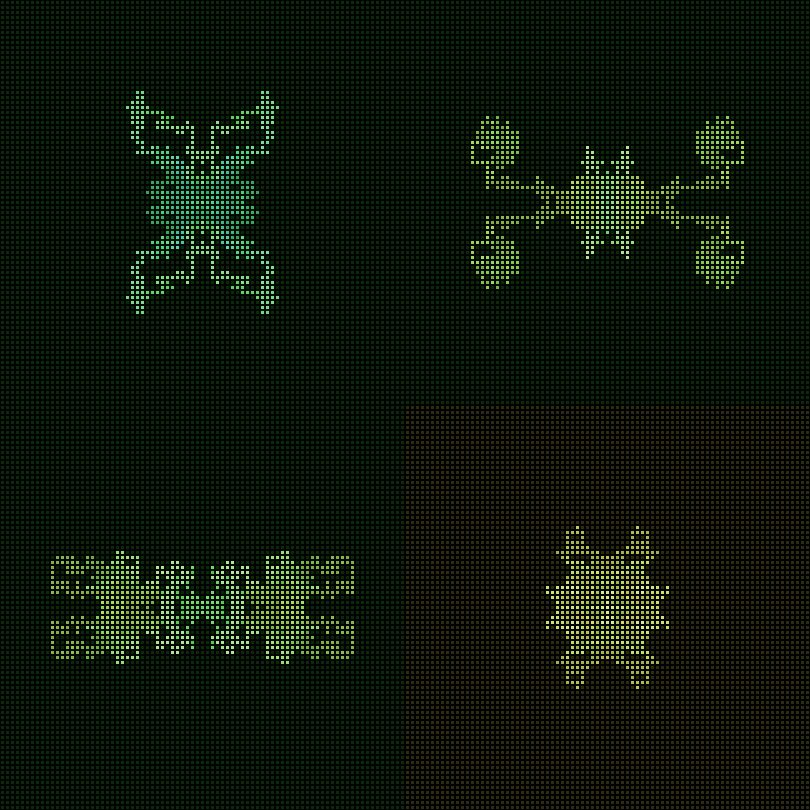 Dither Creatures 2x2 #97 static token preview