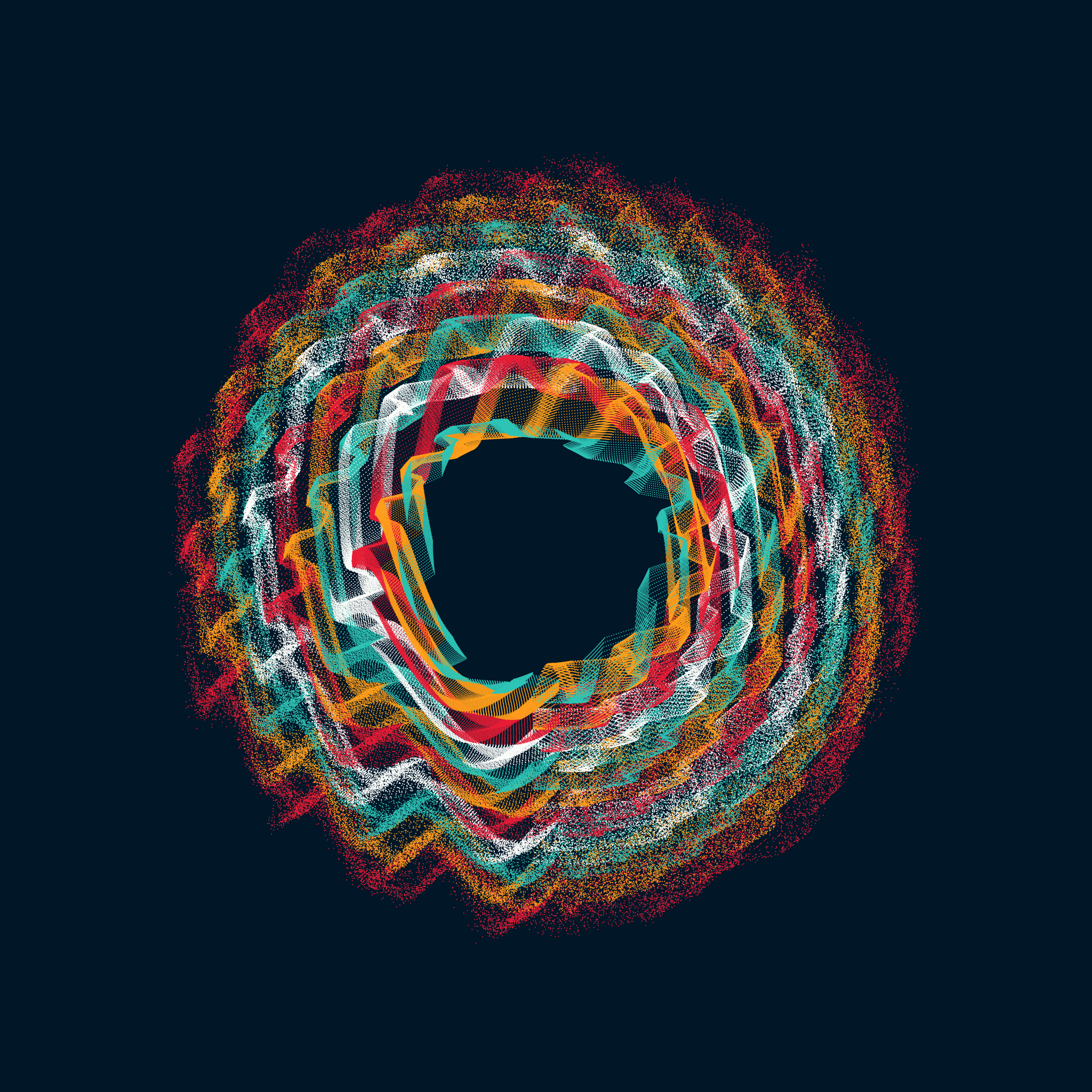 CIRCULAR MURMURATIONS #88 static token preview