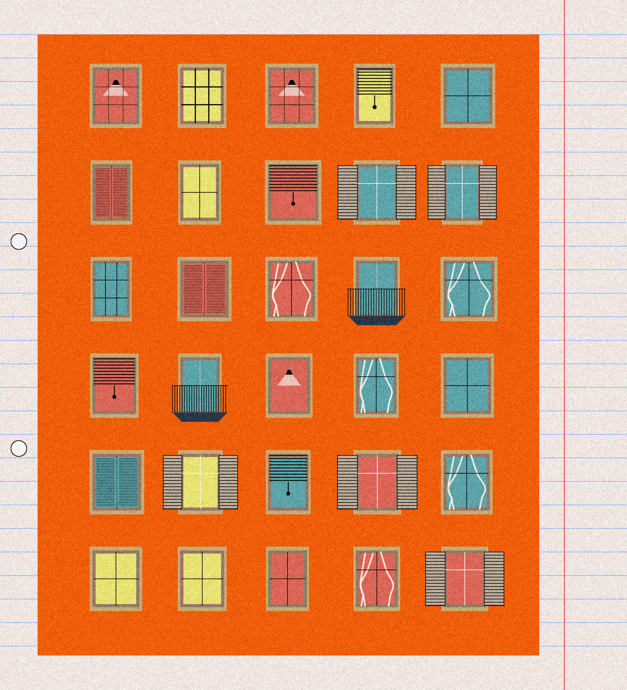 sketchbook page 9: windows #29 static NFT preview