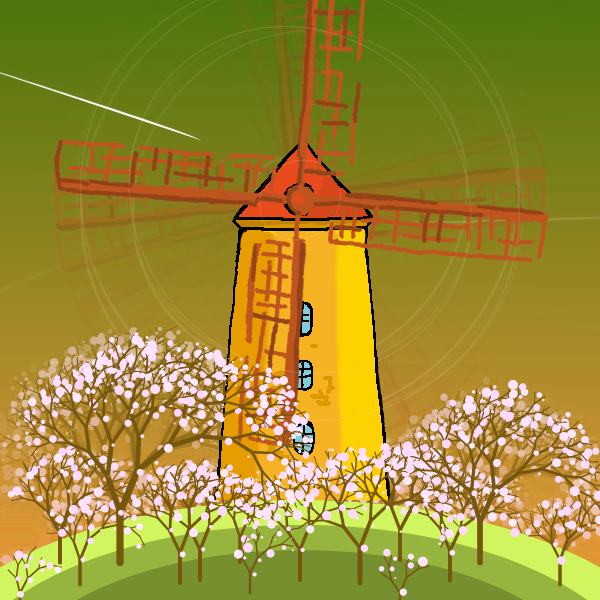 Tree Desiring Calm but Wind Restless #28 static token preview
