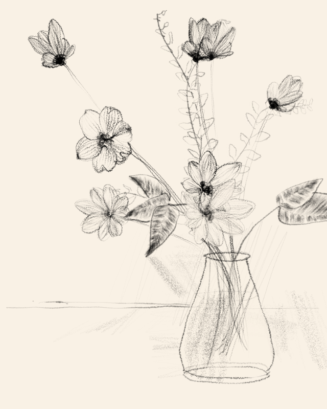 Bouquet numérique #212 static NFT preview