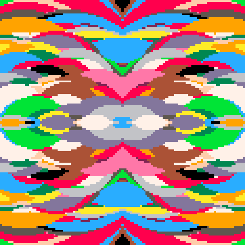 Rapid Psychedelic Inkblot Test Generator #75 static token preview