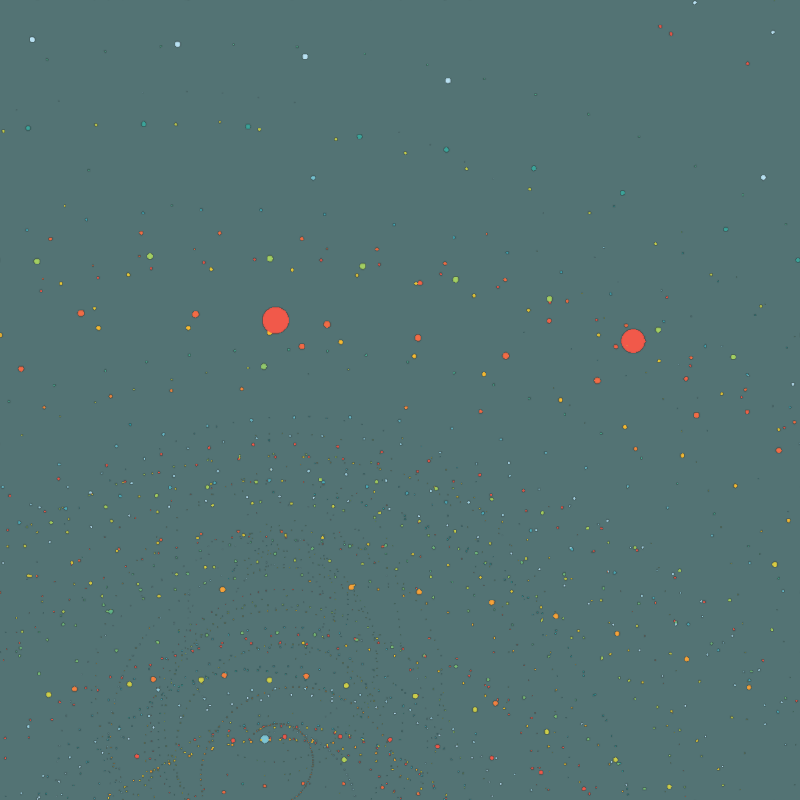 Chaotic Orbits #12 static NFT preview