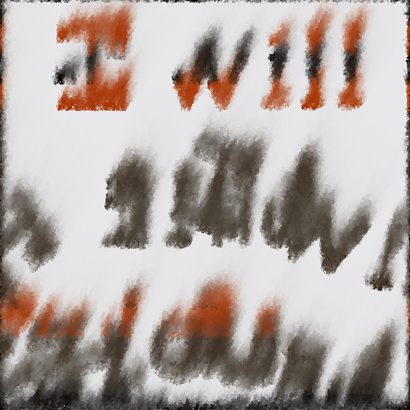 THE WORD AFTER US: An AI poetry unreading #64 static token preview